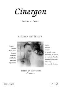 CINERGON magazine side cover Issue 12  2001