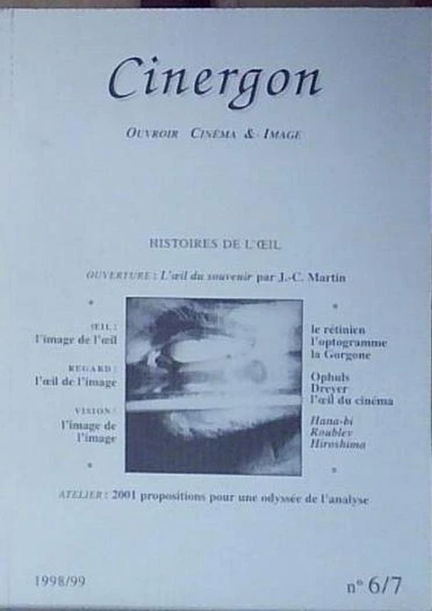 CINERGON magazine side cover Issue 6/7  1998