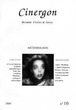 CINERGON magazine side cover Issue 10  2000