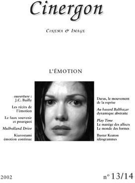 CINERGON magazine side cover Issue 13/14  2002