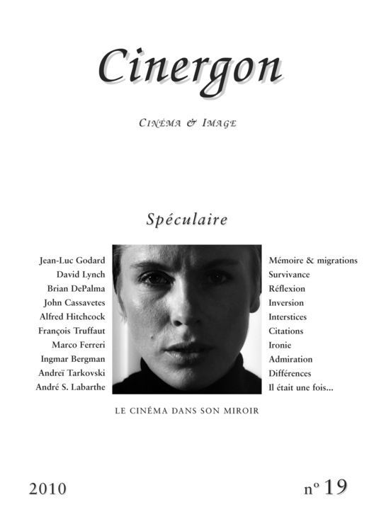 CINERGON magazine side cover Issue 19  2010