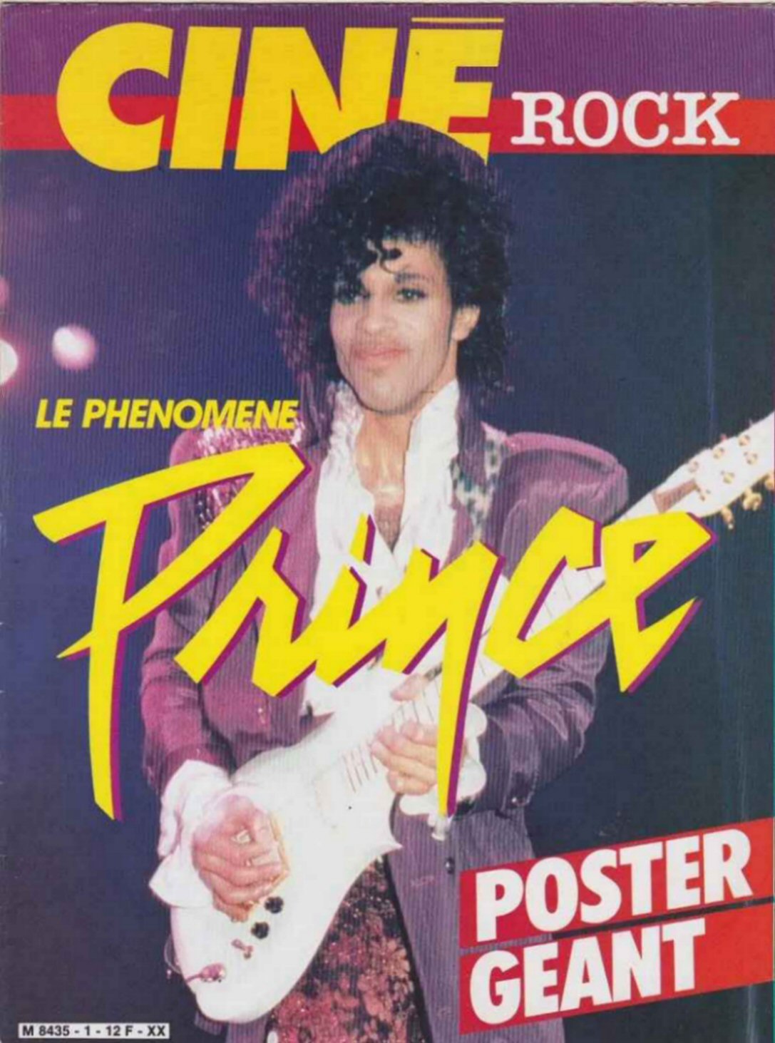 CINE-ROCK magazine side cover Issue 1   