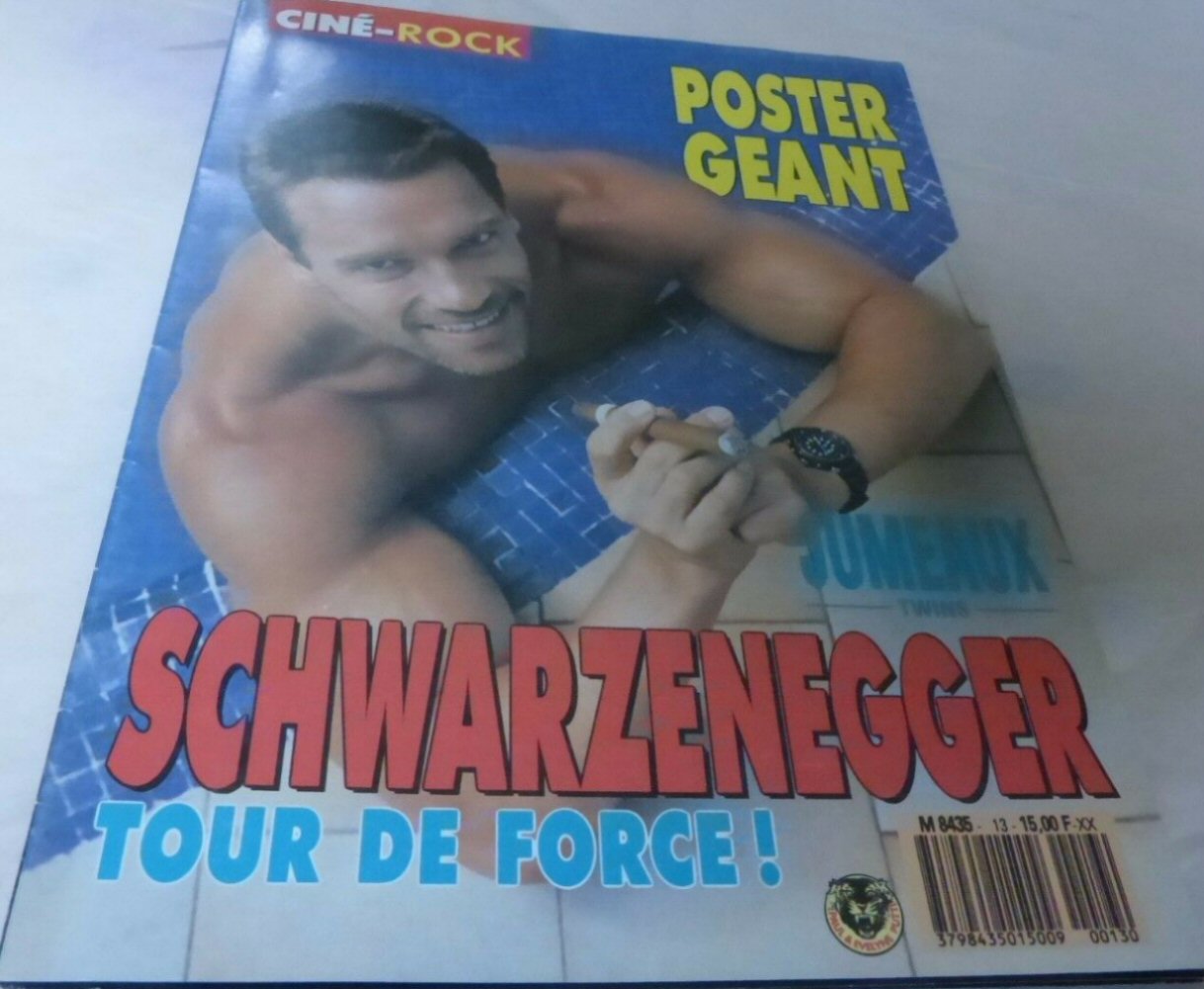 CINE-ROCK magazine side cover Issue 13   