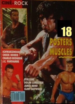 CINE-ROCK magazine side cover Issue 14  1989