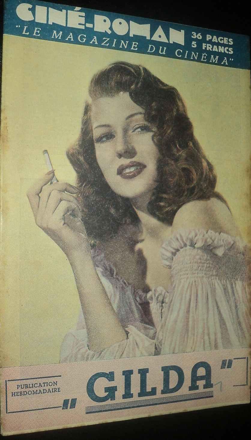 CINE-ROMAN magazine side cover Issue 75   1946