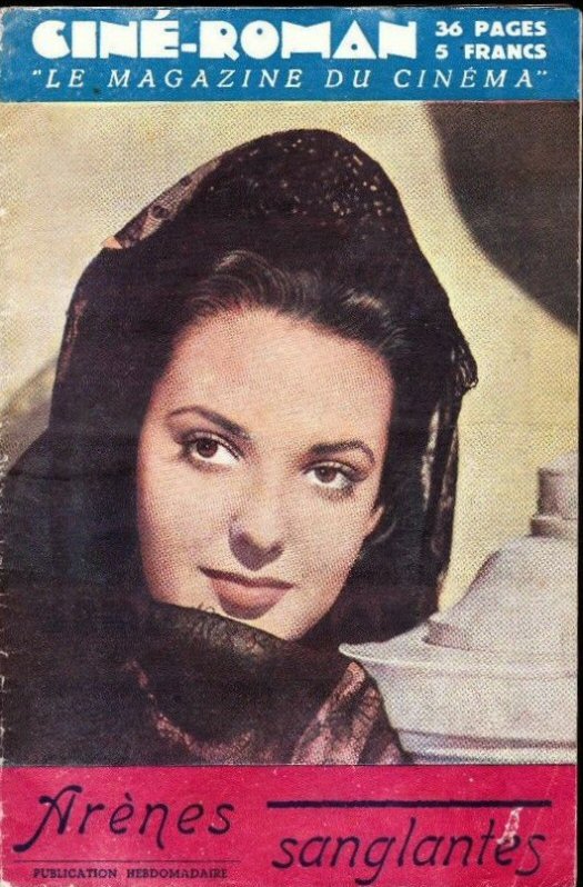 CINE-ROMAN magazine side cover   1946