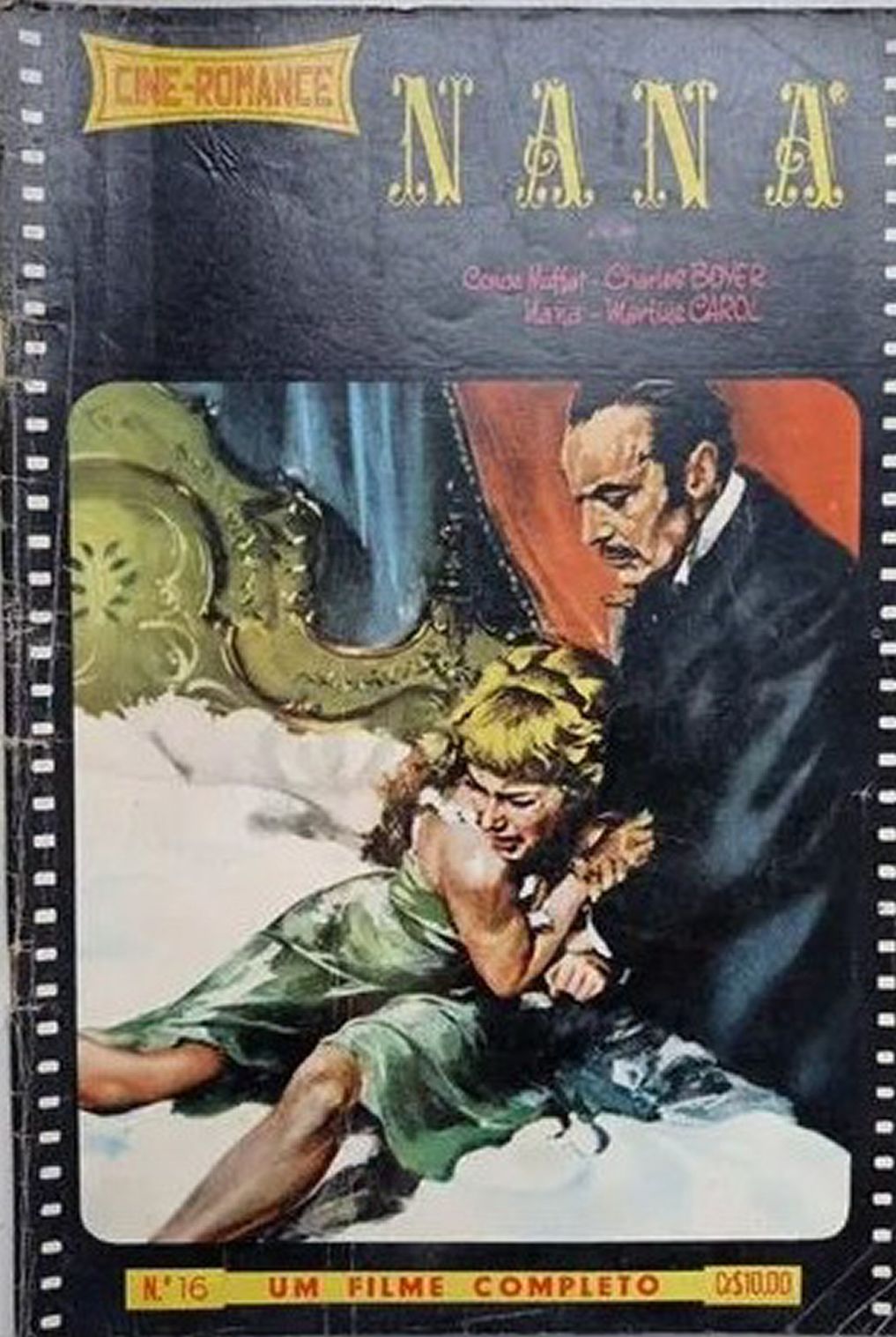 CINE ROMANCE (Br) magazine side cover Issue 16   