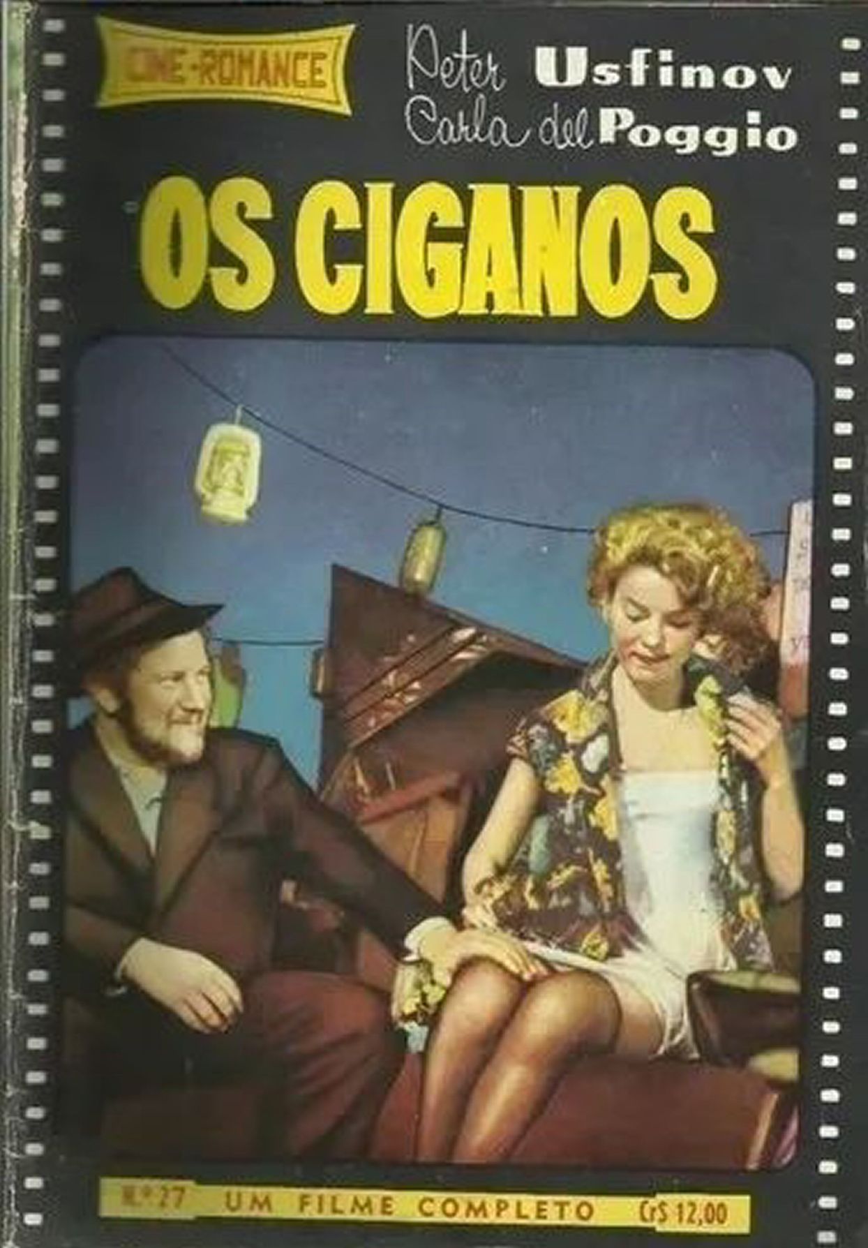 CINE ROMANCE (Br) magazine side cover Issue 27   