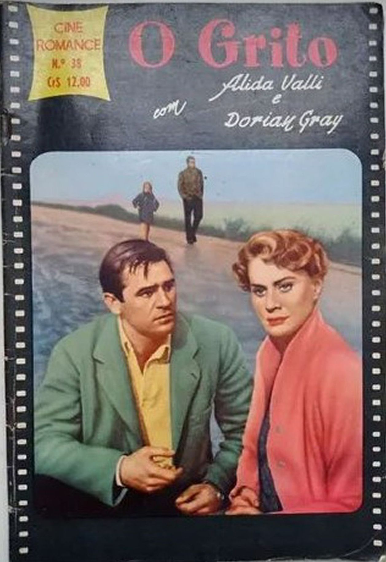 CINE ROMANCE (Br) magazine side cover Issue 38   