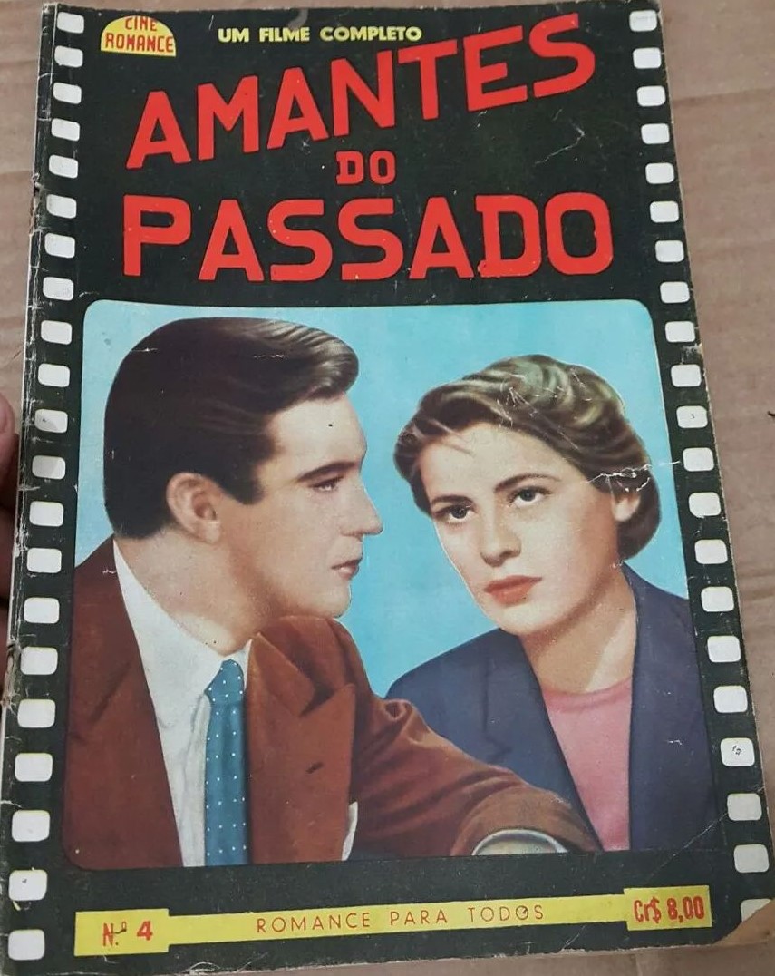 CINE ROMANCE (Br) magazine side cover Issue 4   