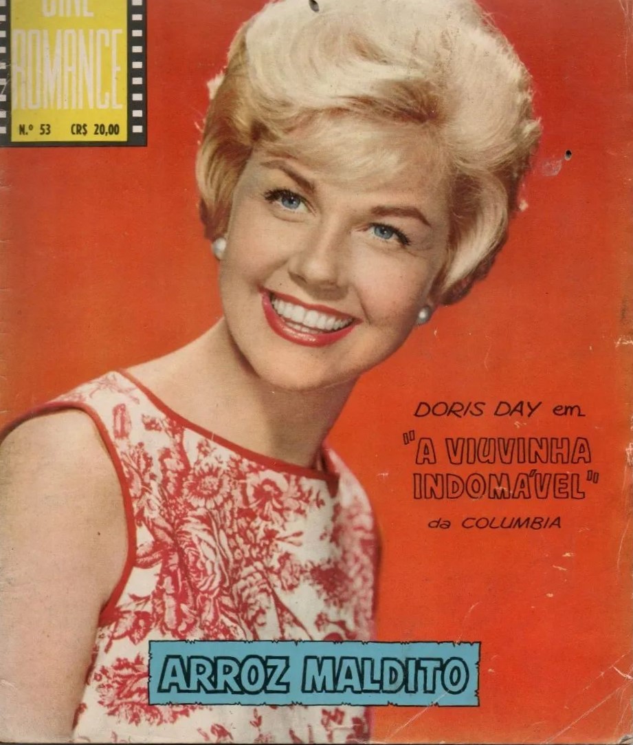 CINE ROMANCE (Br) magazine side cover Issue 53   