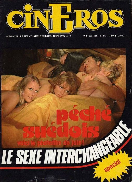 CINEROS magazine side cover Issue 7 June 1977