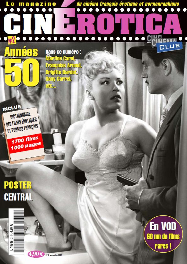 CINEROTICA magazine side cover Issue 2 November 2008