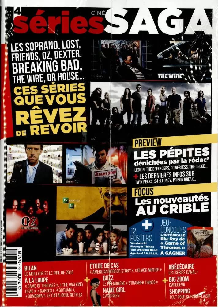 CINE SAGA magazine side cover Issue 4  Special   2016