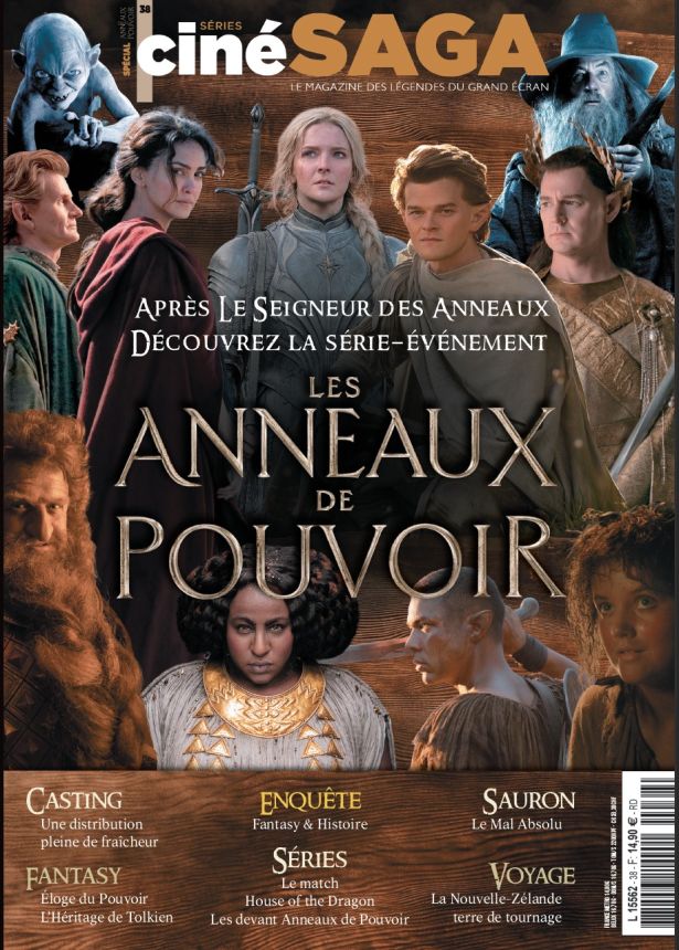 CINE SAGA magazine side cover Issue 38   2022