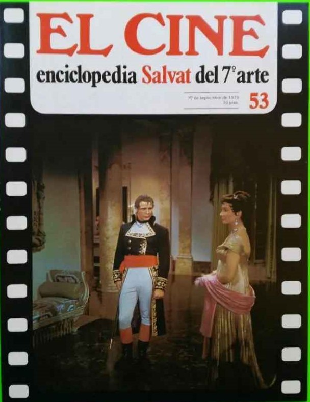 CINE | EL (Enciclopedia Salvat Del 7 Arte) magazine side cover Issue 53 19 September 1979
