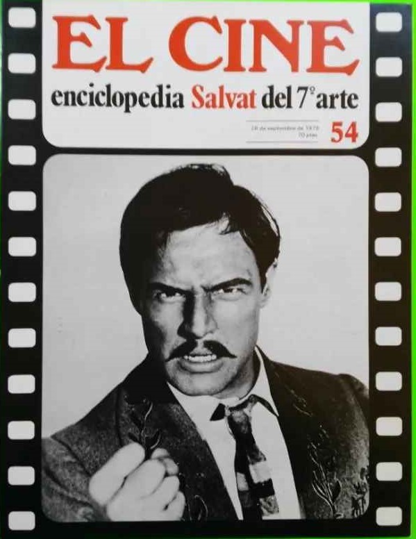 CINE | EL (Enciclopedia Salvat Del 7 Arte) magazine side cover Issue 54 26 September 1979