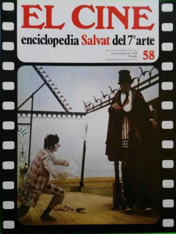 CINE | EL (Enciclopedia Salvat Del 7 Arte) magazine side cover Issue 58 24 October 1979