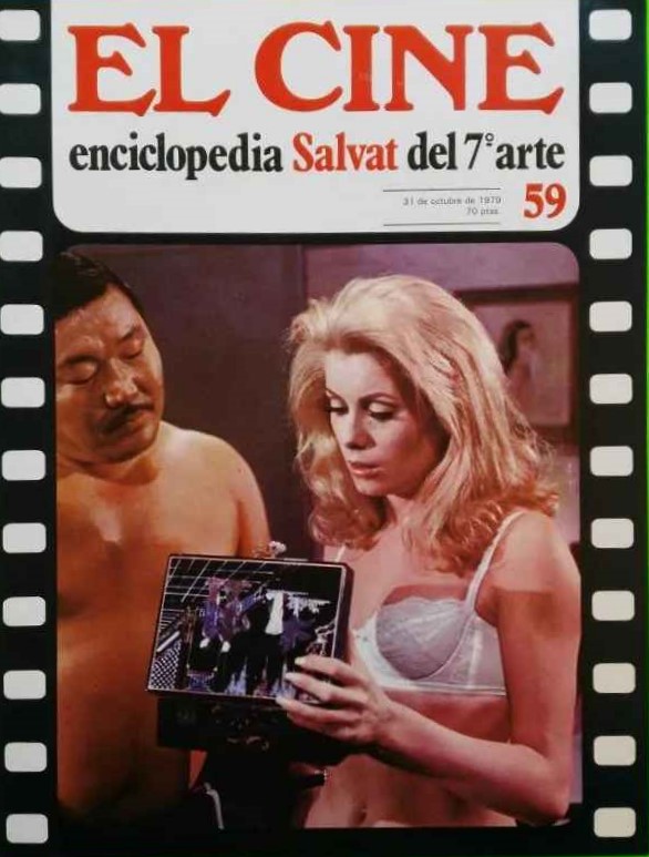 CINE | EL (Enciclopedia Salvat Del 7 Arte) magazine side cover Issue 59 31 October 1979