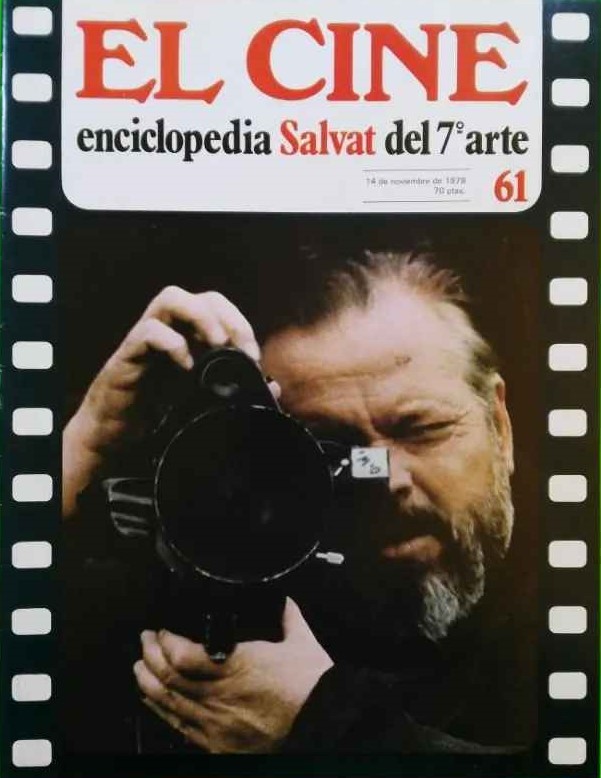 CINE | EL (Enciclopedia Salvat Del 7 Arte) magazine side cover Issue 61 14 November 1979