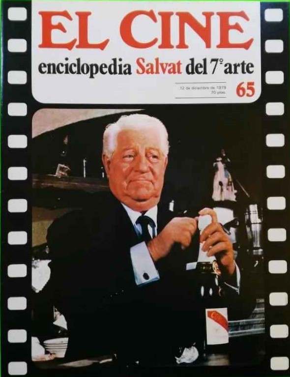 CINE | EL (Enciclopedia Salvat Del 7 Arte) magazine side cover Issue 65 12 December 1979