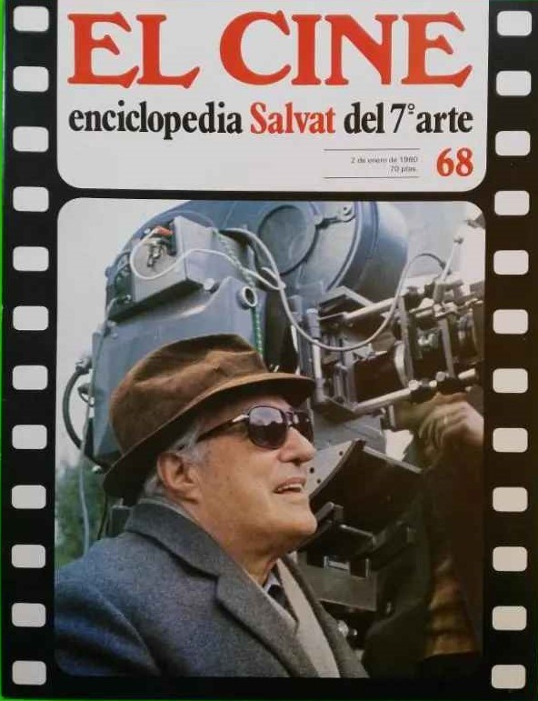 CINE | EL (Enciclopedia Salvat Del 7 Arte) magazine side cover Issue 68 2 January 1980