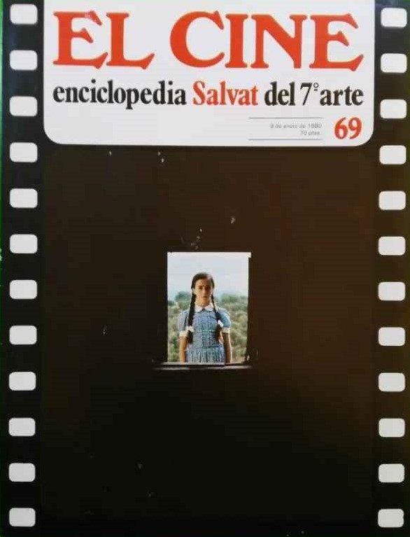 CINE | EL (Enciclopedia Salvat Del 7 Arte) magazine side cover Issue 69 9 January 1980