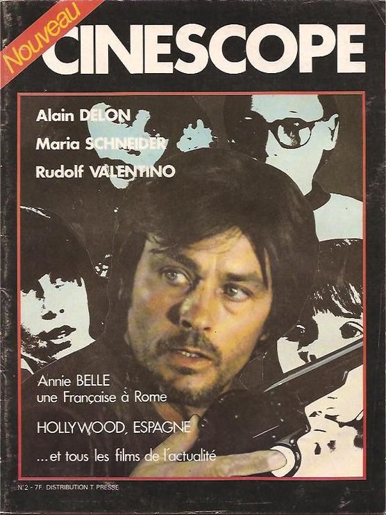 CINESCOPE (70s) magazine side cover Issue 2 April 1978
