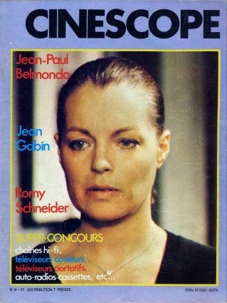 CINESCOPE (70s) magazine side cover Issue 9  December 1978