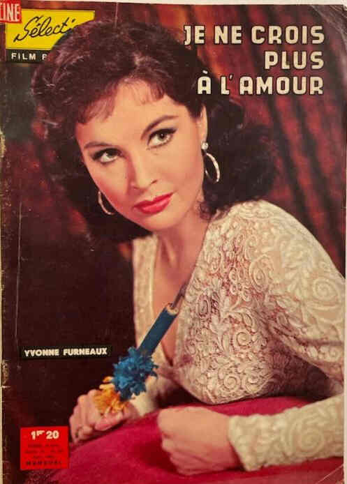 CINE SELECTION magazine side cover Issue 85  August 1963