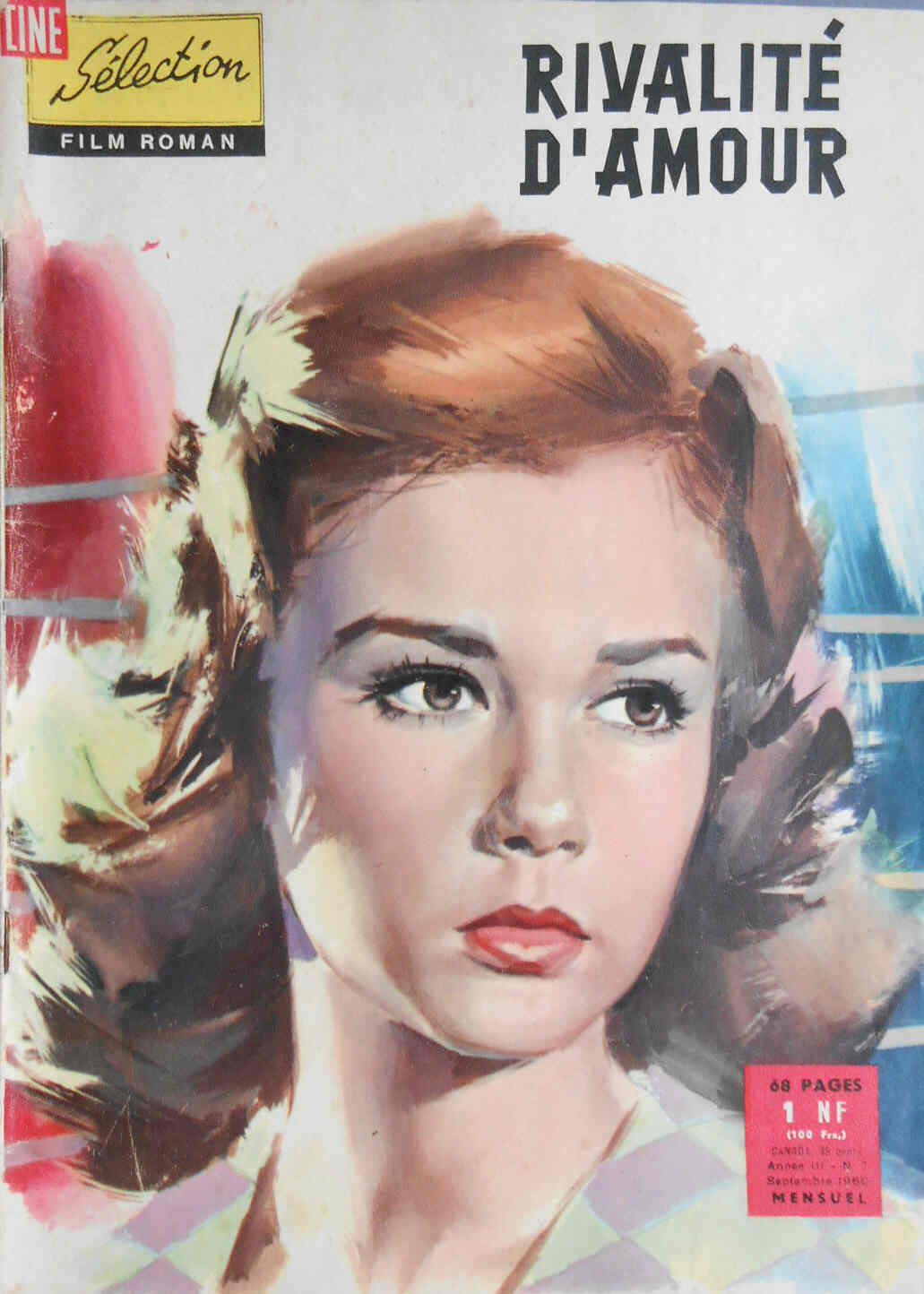 CINE SELECTION magazine side cover Issue 7 September 1960