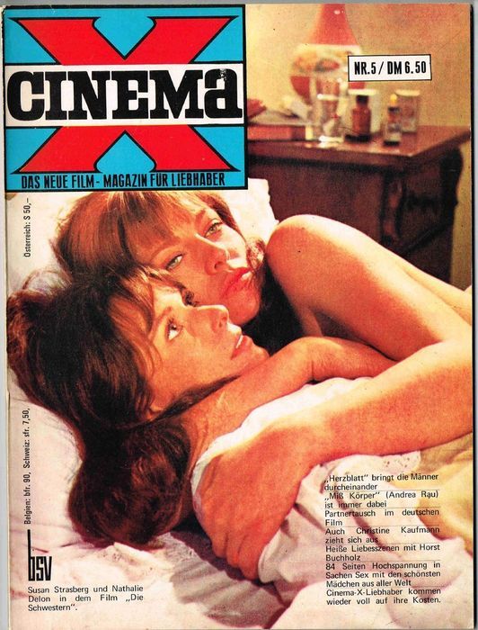 CINEMA X/CINESEX magazine side cover Issue 5  