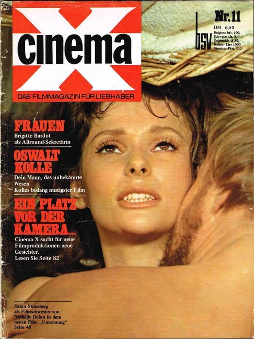 CINEMA X/CINESEX magazine side cover Issue 11  