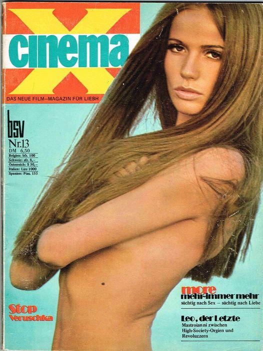 CINEMA X/CINESEX magazine side cover Issue 13  