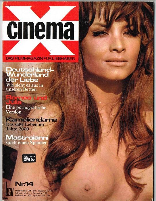CINEMA X/CINESEX magazine side cover Issue 14  