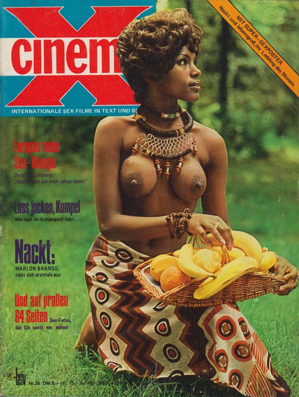 CINEMA X/CINESEX magazine side cover Issue 35  