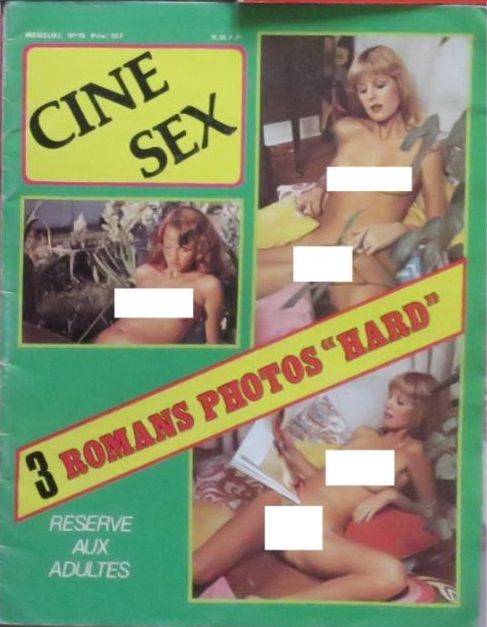 CINESEX (FR) magazine side cover Issue 15   