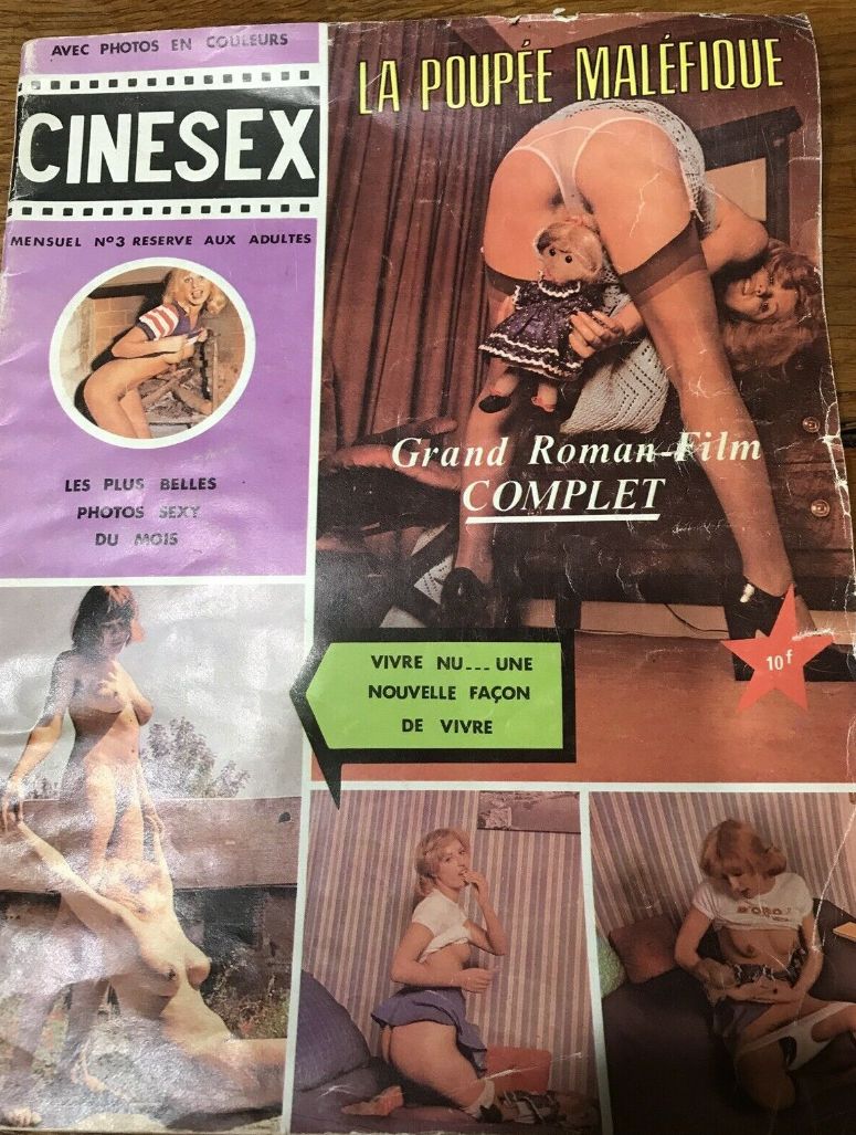 CINESEX (FR) magazine side cover Issue 3   