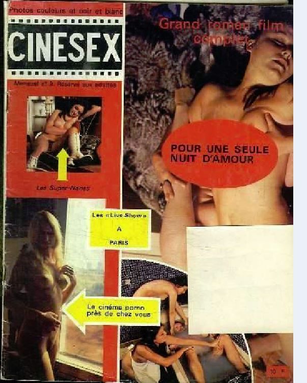 CINESEX (FR) magazine side cover Issue 9   