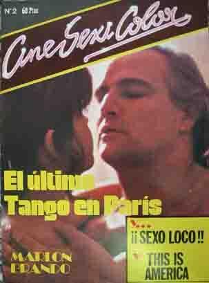 CINE SEX COLOR magazine side cover Issue 2   1978