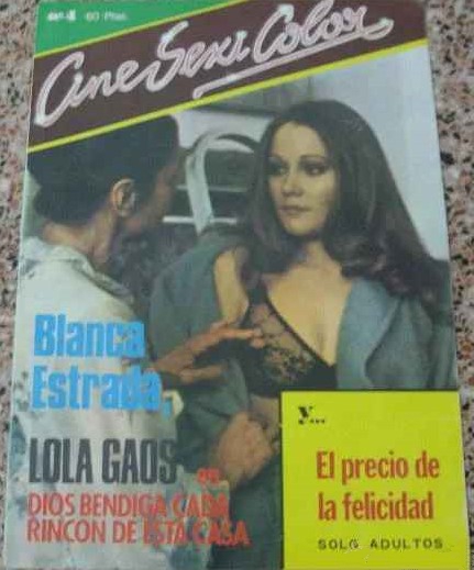 CINE SEX COLOR magazine side cover Issue 4   1978