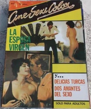 CINE SEX COLOR magazine side cover Issue 6   1978