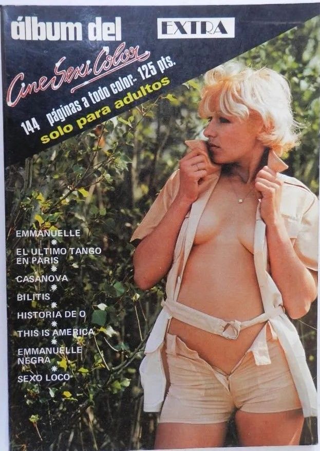 CINE SEX COLOR magazine side cover  Special   1978