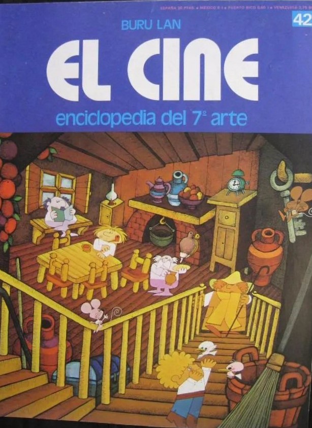 CINE | EL (Enciclopedia Del 7 Arte) magazine side cover Issue 42   