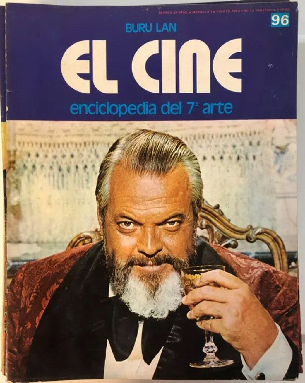 CINE | EL (Enciclopedia Del 7 Arte) magazine side cover Issue 96   