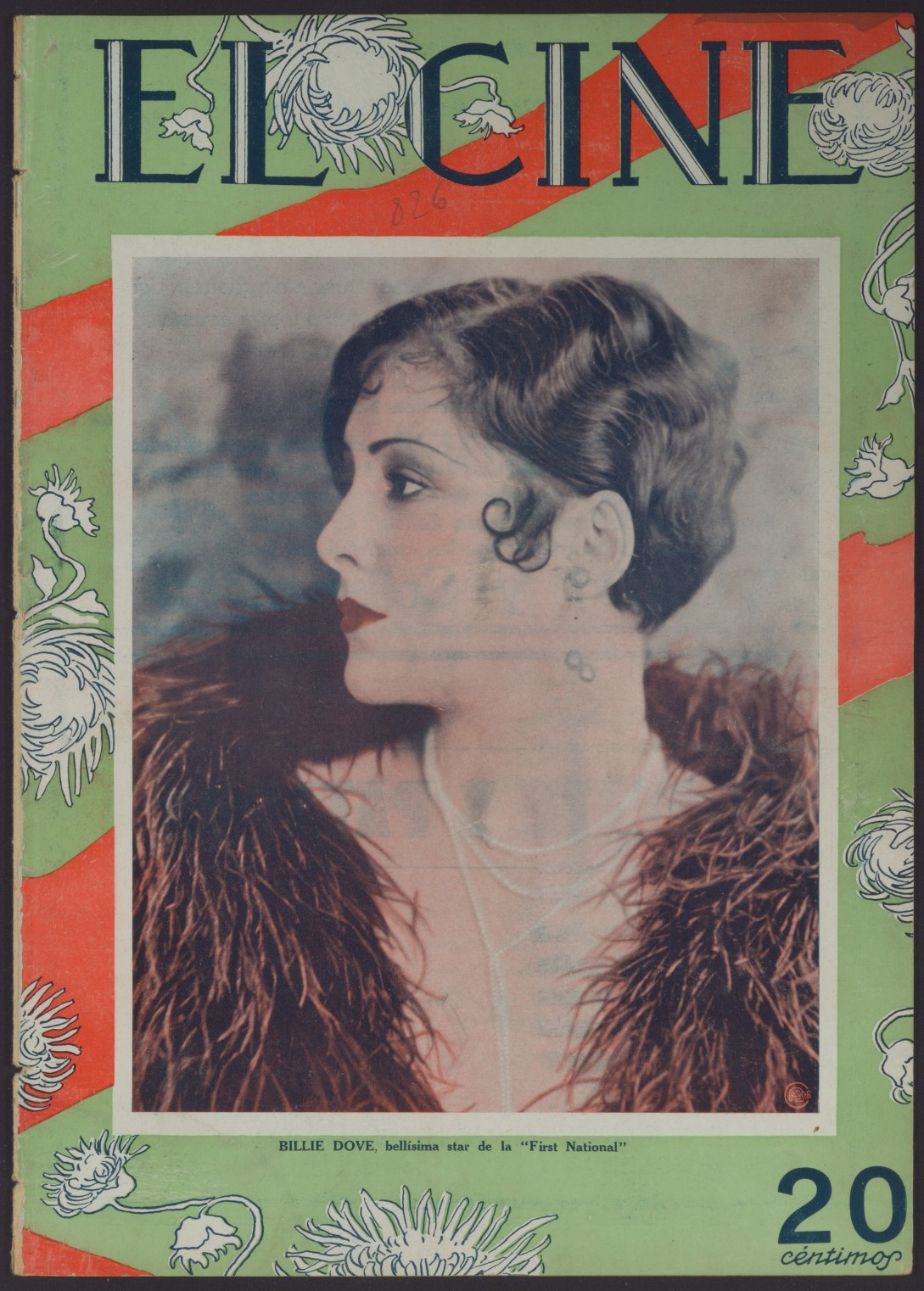CINE | EL magazine side cover Issue 826 2 February 1928