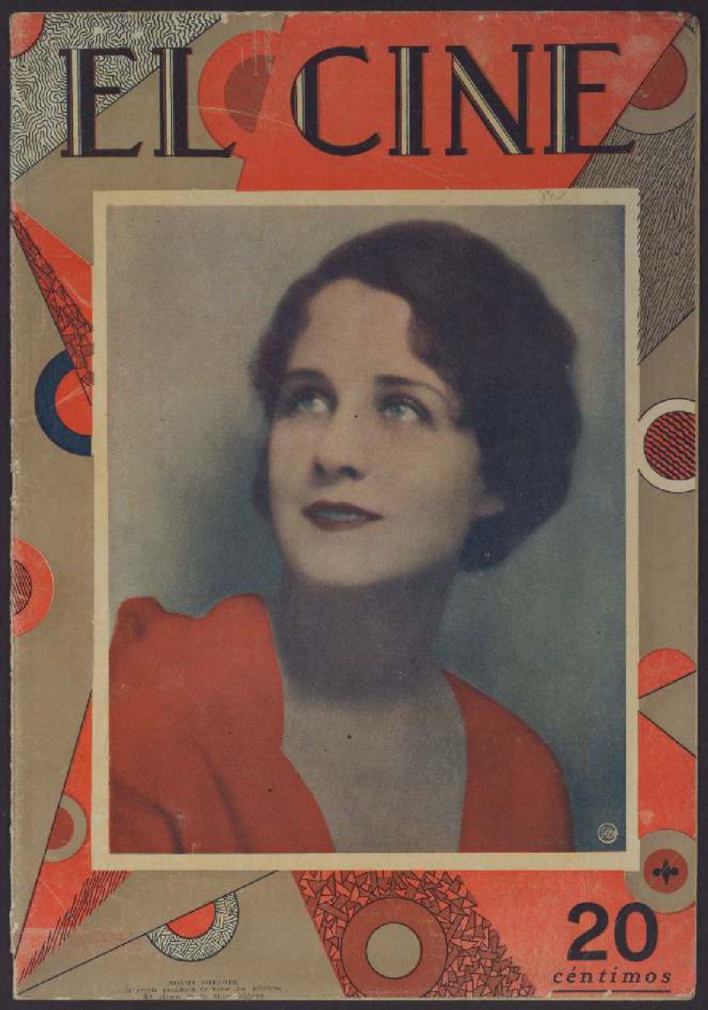 CINE | EL magazine side cover Issue 842 24 May 1928