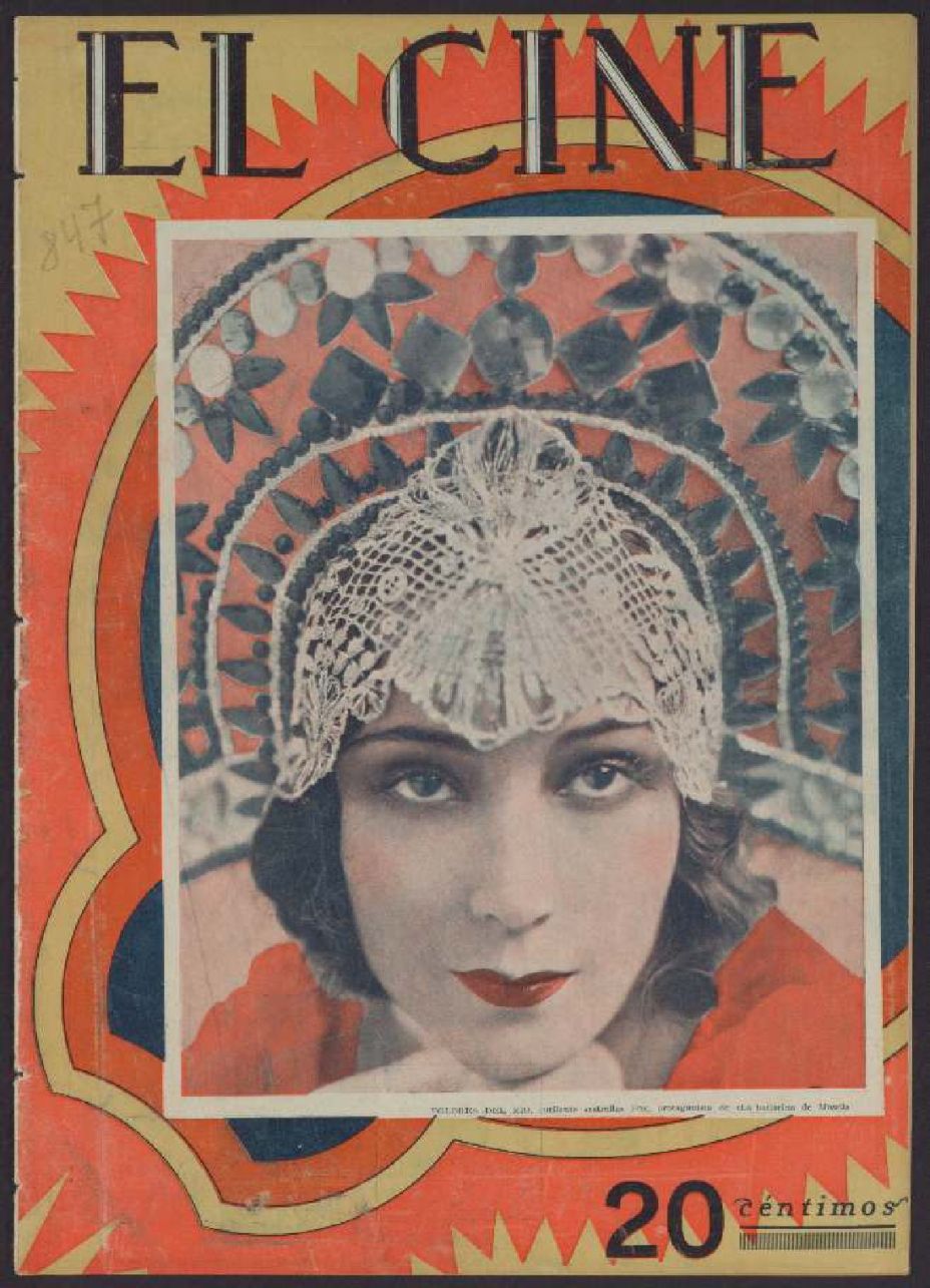 CINE | EL magazine side cover Issue 847 28 June 1928