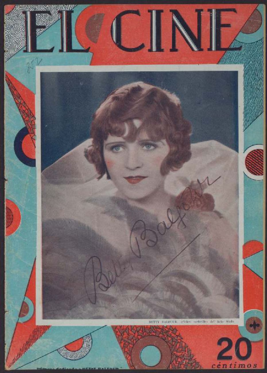 CINE | EL magazine side cover Issue 852 2 August 1928