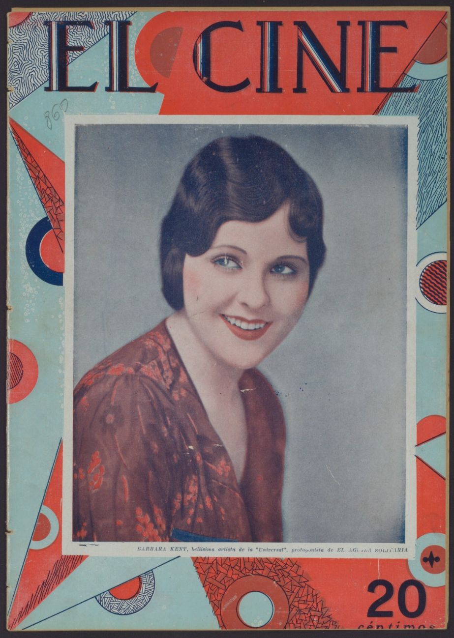 CINE | EL magazine side cover Issue 860 27 September 1928